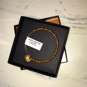 NEW NWT Alex and Ani adjustable gold/copper bracelet